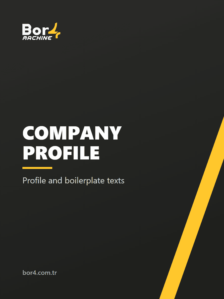 Company profile text