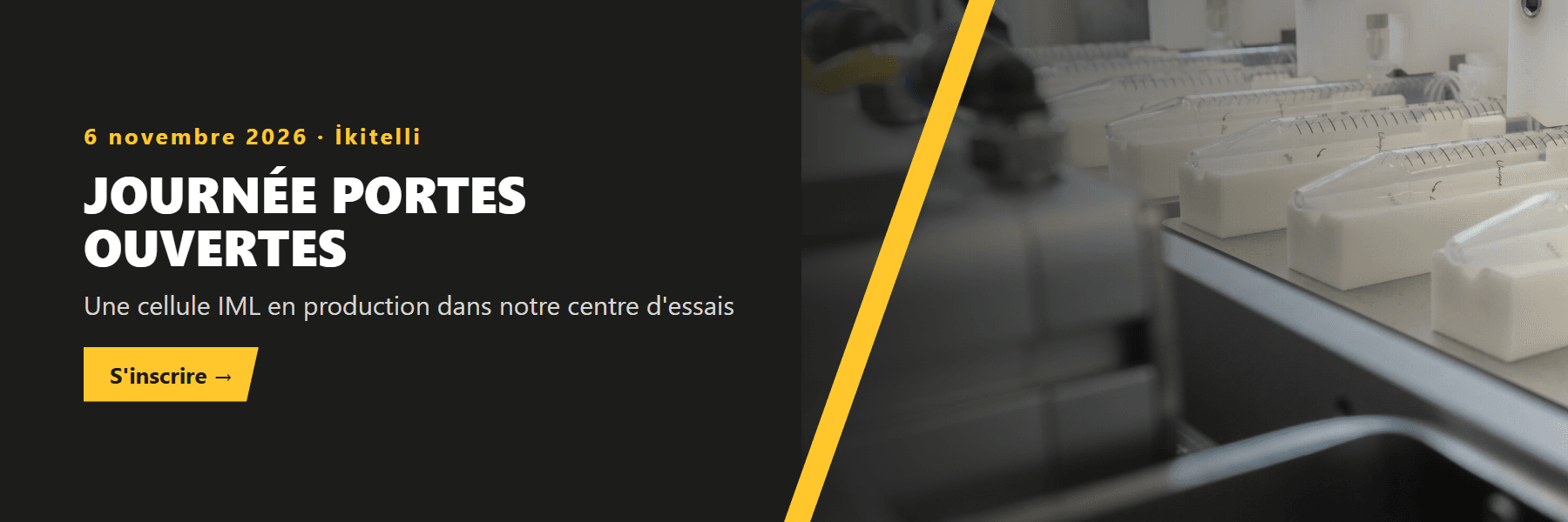 Journée portes ouvertes : une cellule IML en direct dans notre centre d'essais