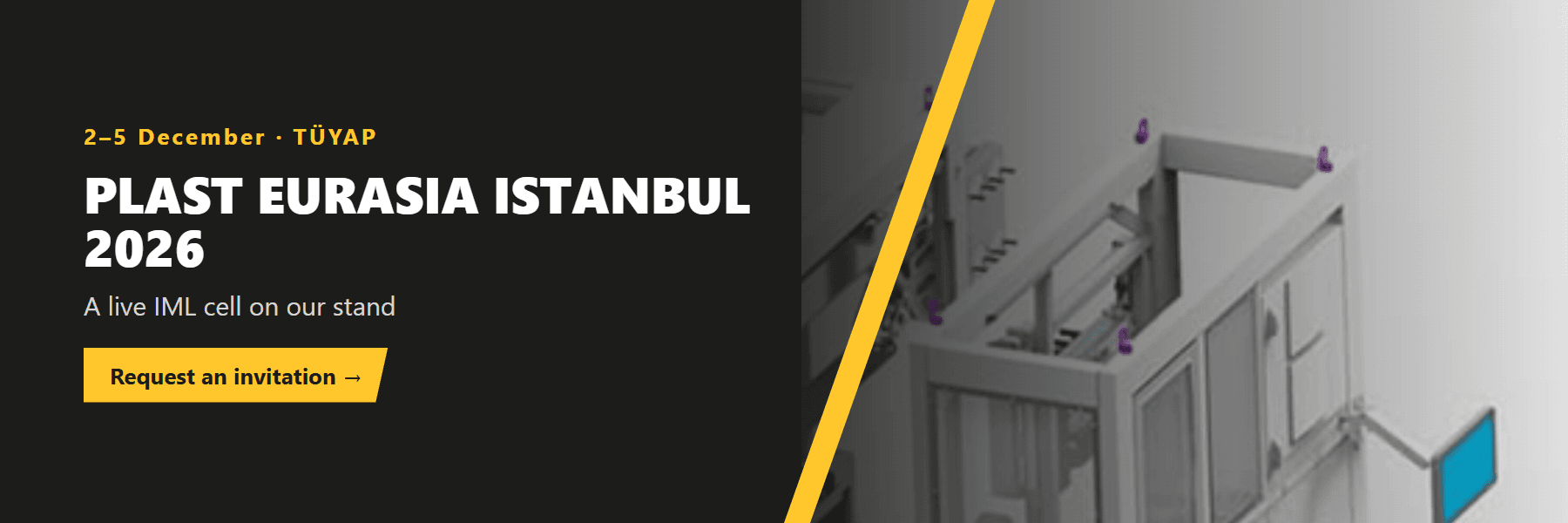 Invitation to Plast Eurasia Istanbul 2026: 2–5 December, TÜYAP